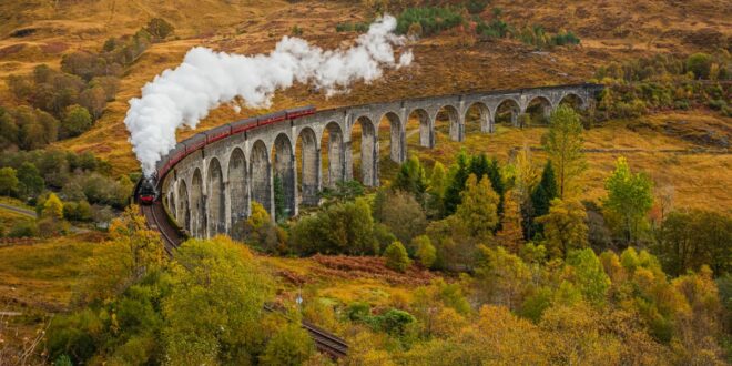 Poudlard Express : une immersion dans les paysages écossais de Harry Potter