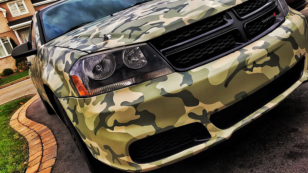 Le covering militaire camouflage pour customiser votre véhicule